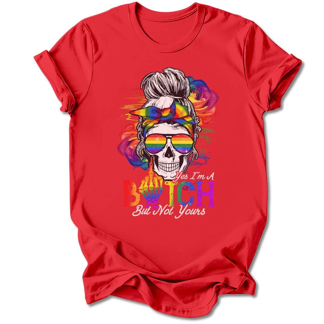 T-Shirt Red / S NOT YOUR BITCH T-SHIRT
