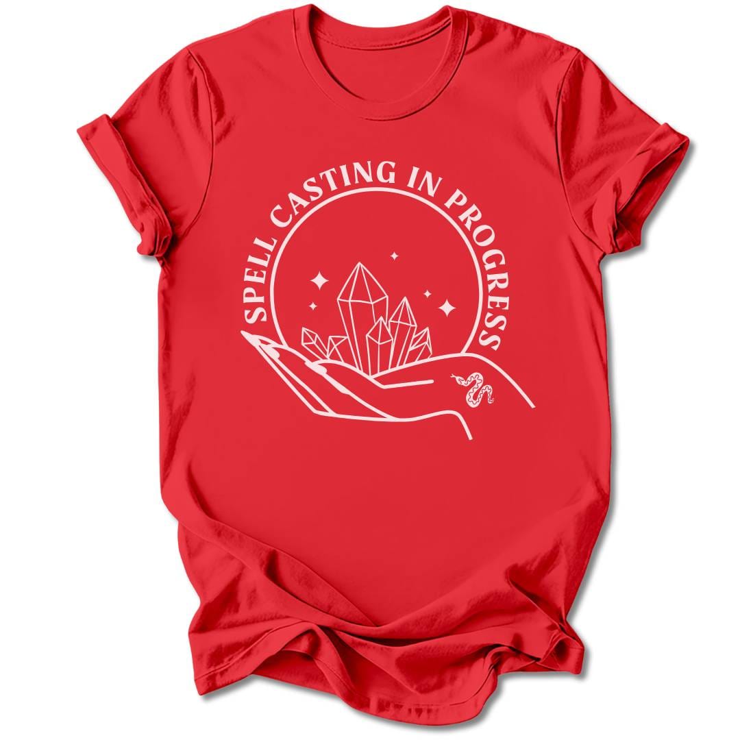 T-Shirt Red / S SPELL CASTING T-SHIRT