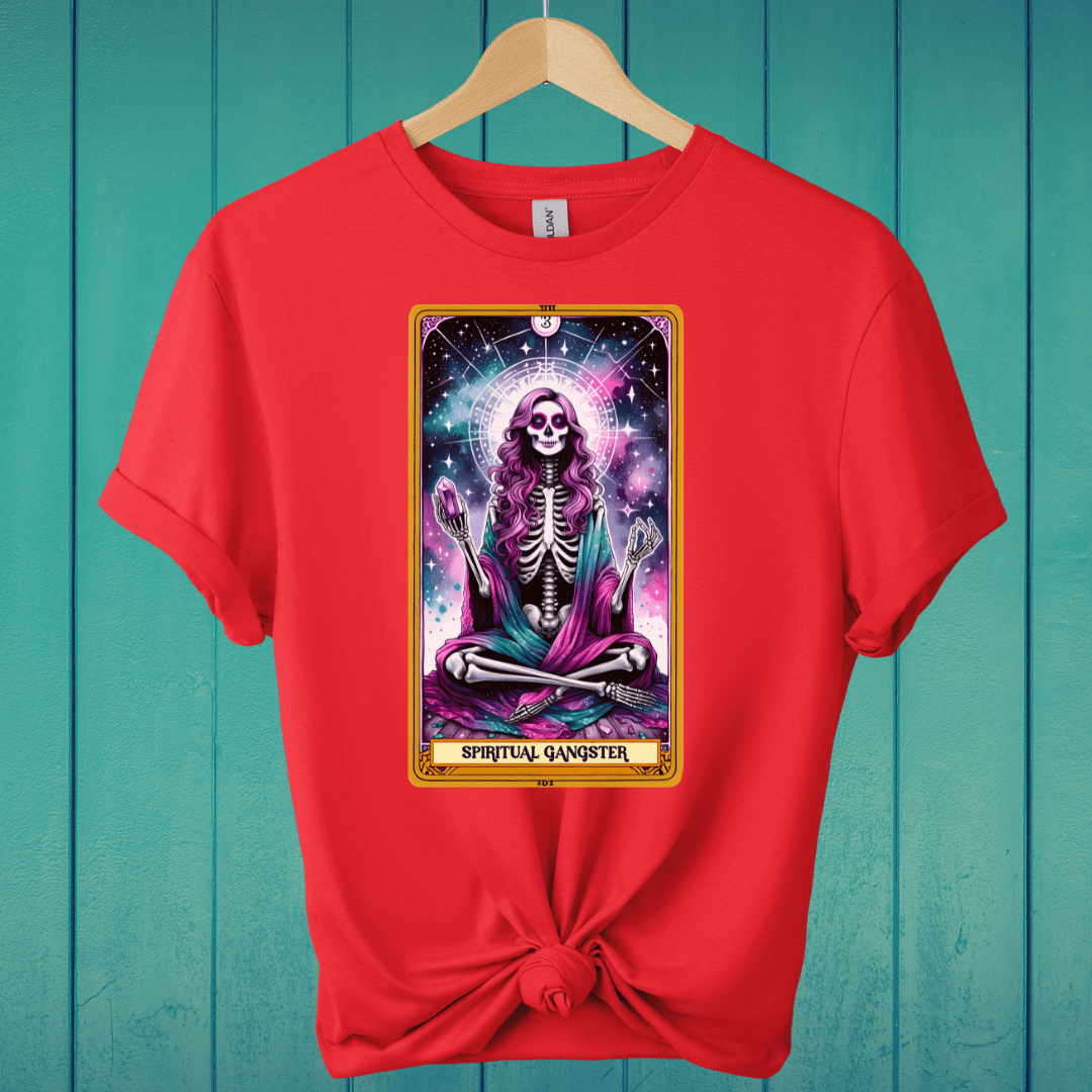 T-Shirt Red / S Spiritual Gangster Tarot T-Shirt