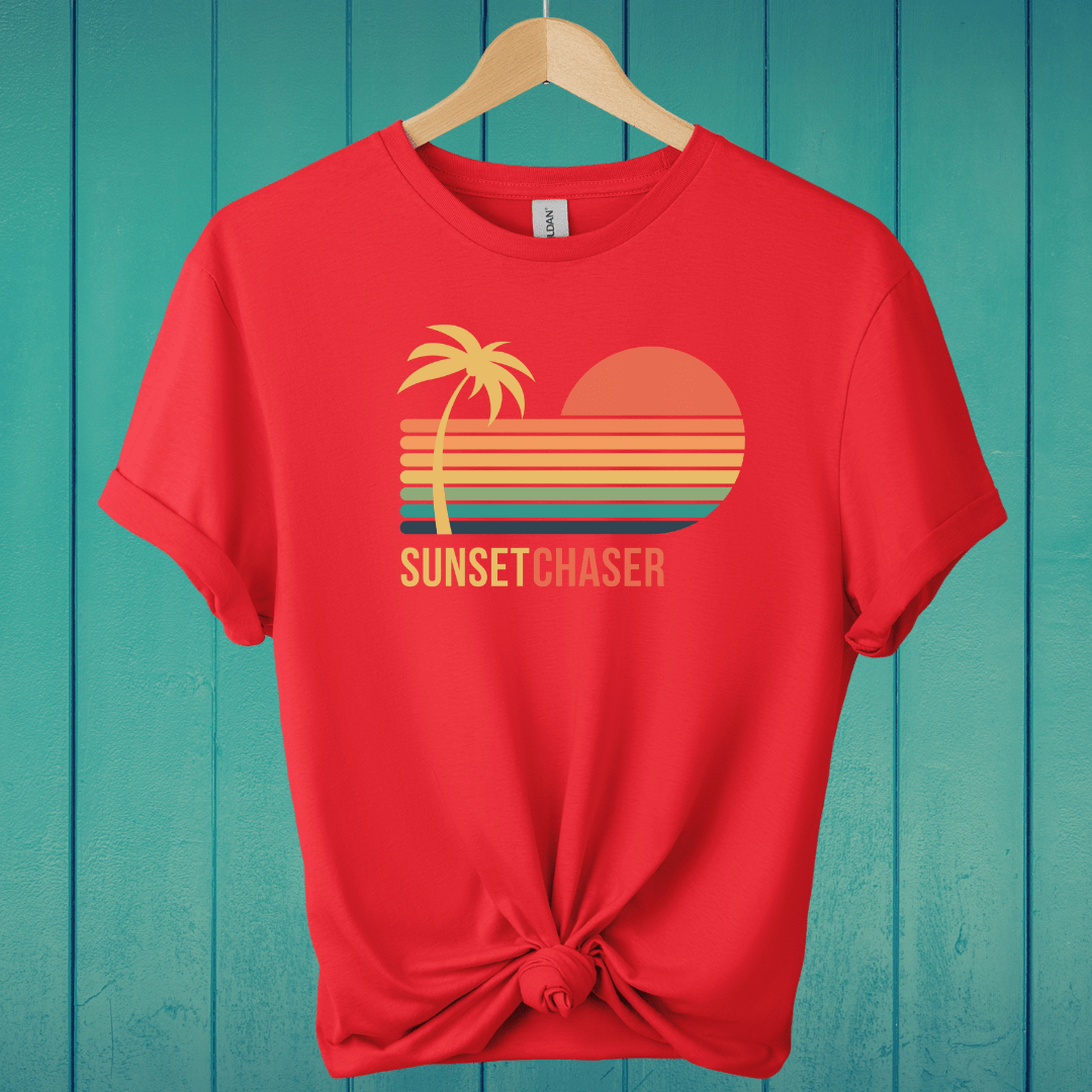 T-Shirt Red / S Sunset Chaser T-Shirt