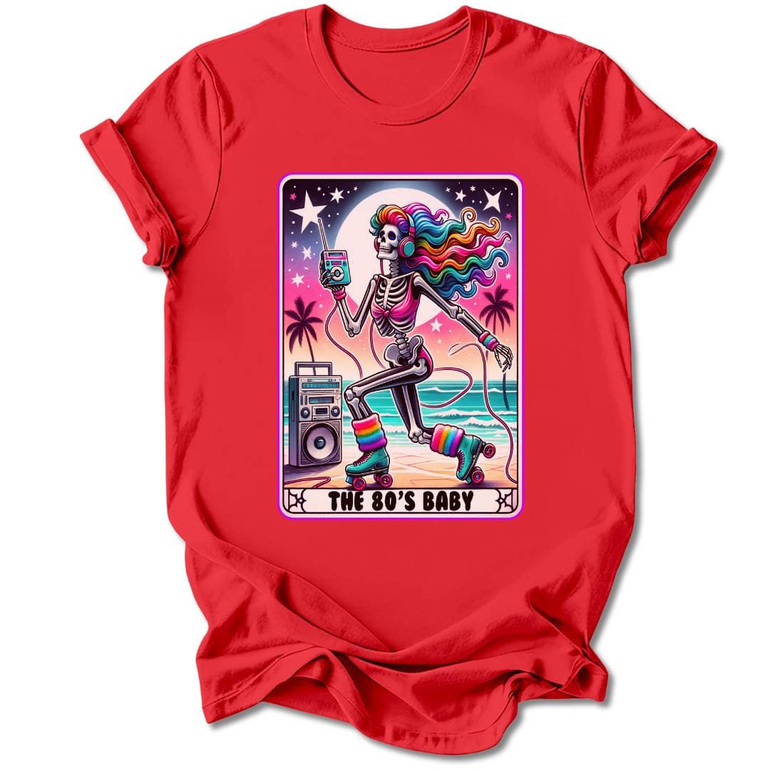 T-Shirt Red / S THE 80'S BABY T-SHIRT