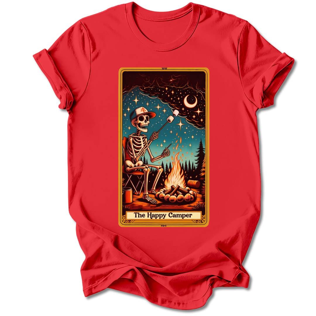 T-Shirt Red / S THE HAPPY CAMPER T-SHIRT