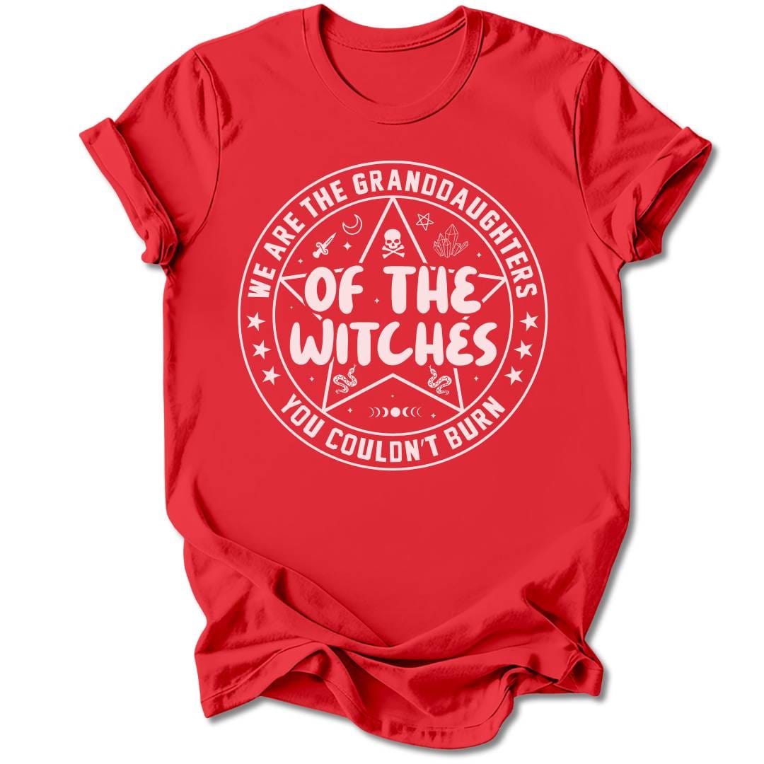 T-Shirt Red / S THE WITCHES YOU COULDN'T BURN T-SHIRT