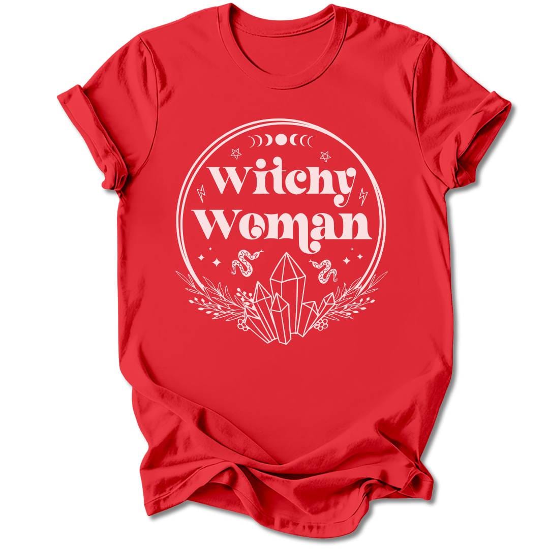 T-Shirt Red / S WITCHY WOMAN T-SHIRT