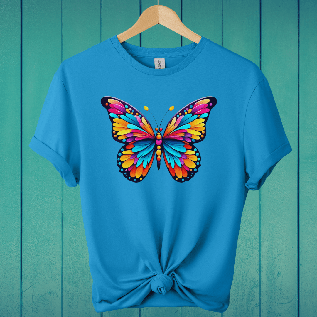 T-Shirt Sapphire / S Bright Butterfly T-Shirt