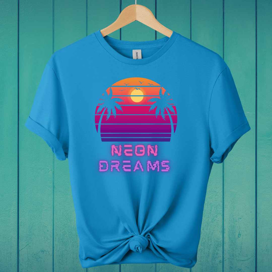 T-Shirt Sapphire / S Neon Dreams T-Shirt