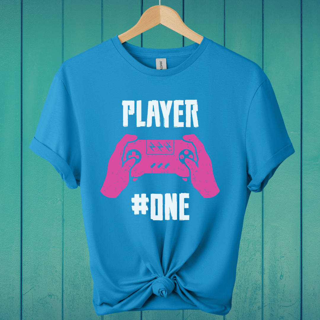 T-Shirt Sapphire / S Player #One T-Shirt