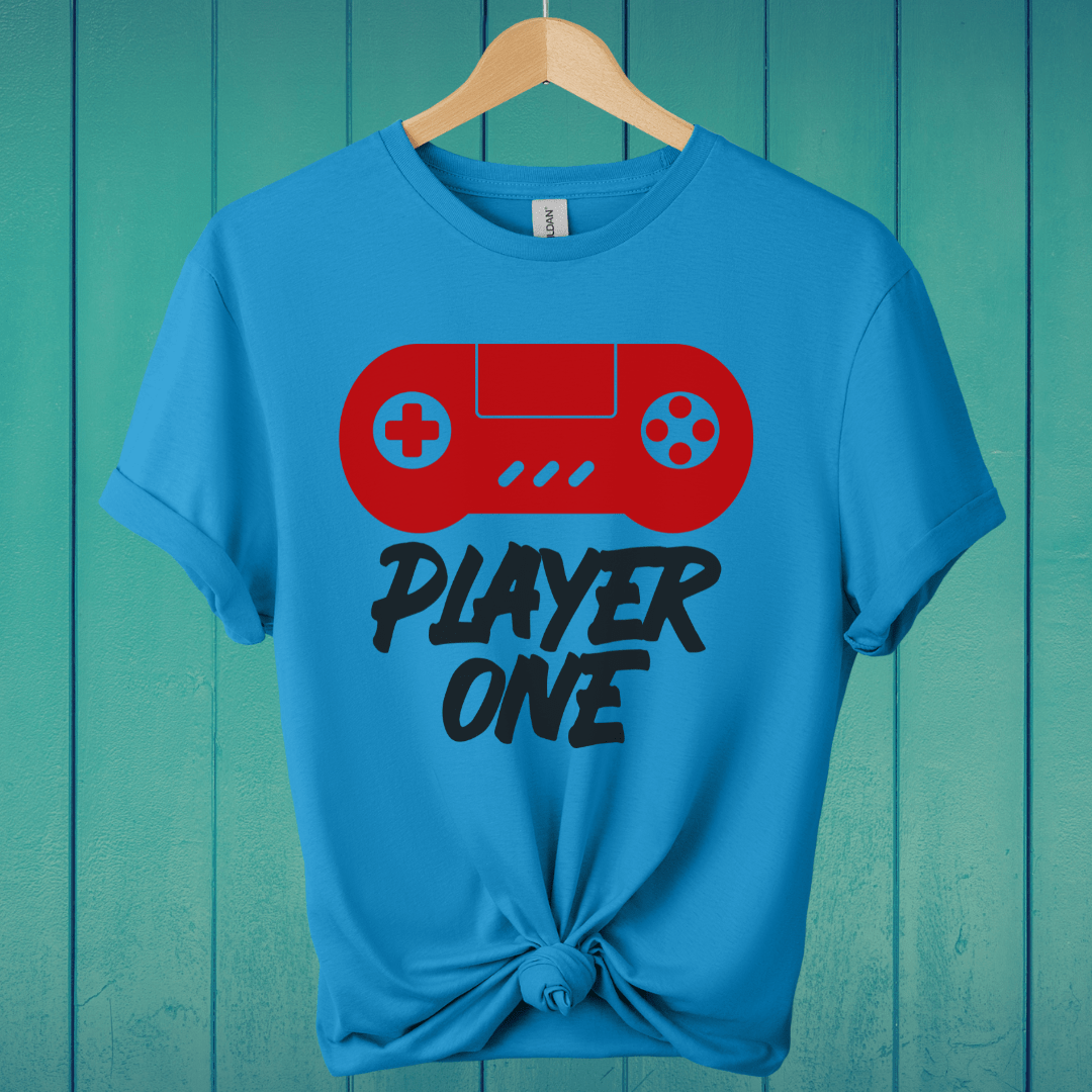 T-Shirt Sapphire / S Player One T-Shirt