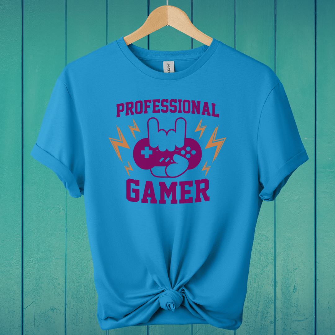 T-Shirt Sapphire / S Professional Gamer T-Shirt