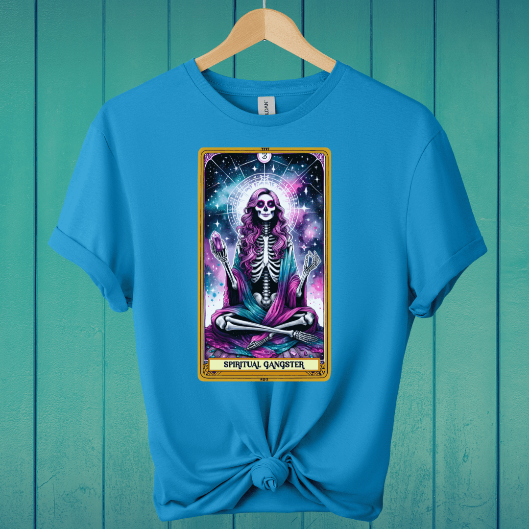 T-Shirt Sapphire / S Spiritual Gangster Tarot T-Shirt