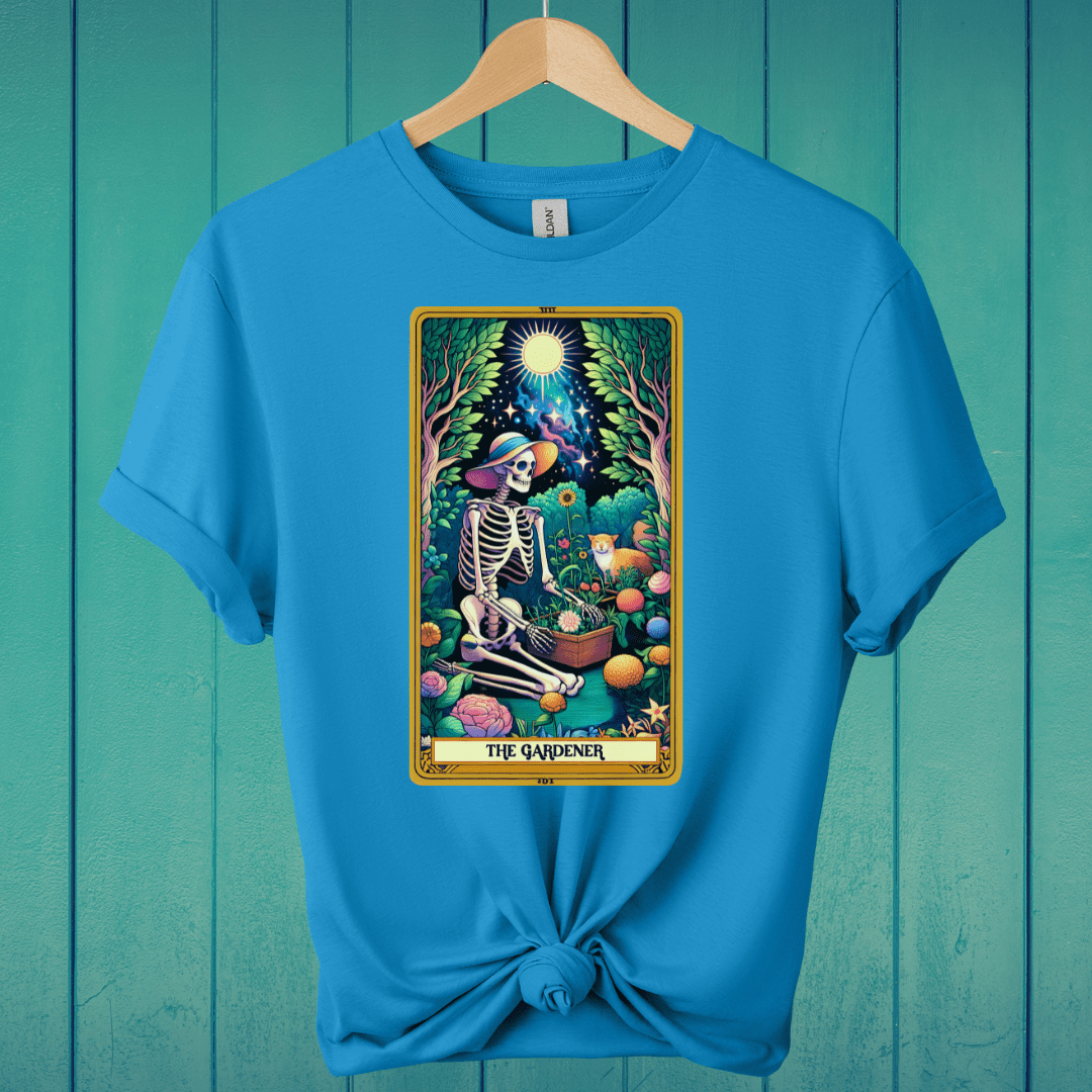 T-Shirt Sapphire / S The Gardener Tarot T-Shirt