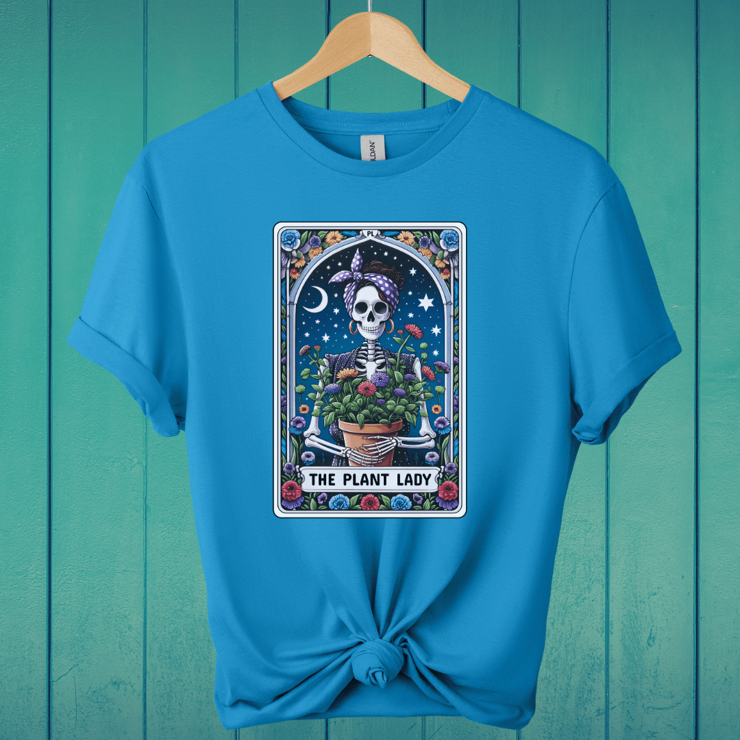 T-Shirt Sapphire / S The Plant Lady Tarot T-Shirt