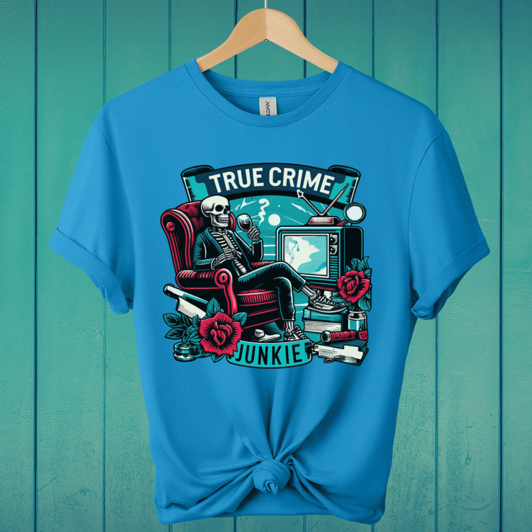 T-Shirt Sapphire / S True Crime Junkie T-Shirt