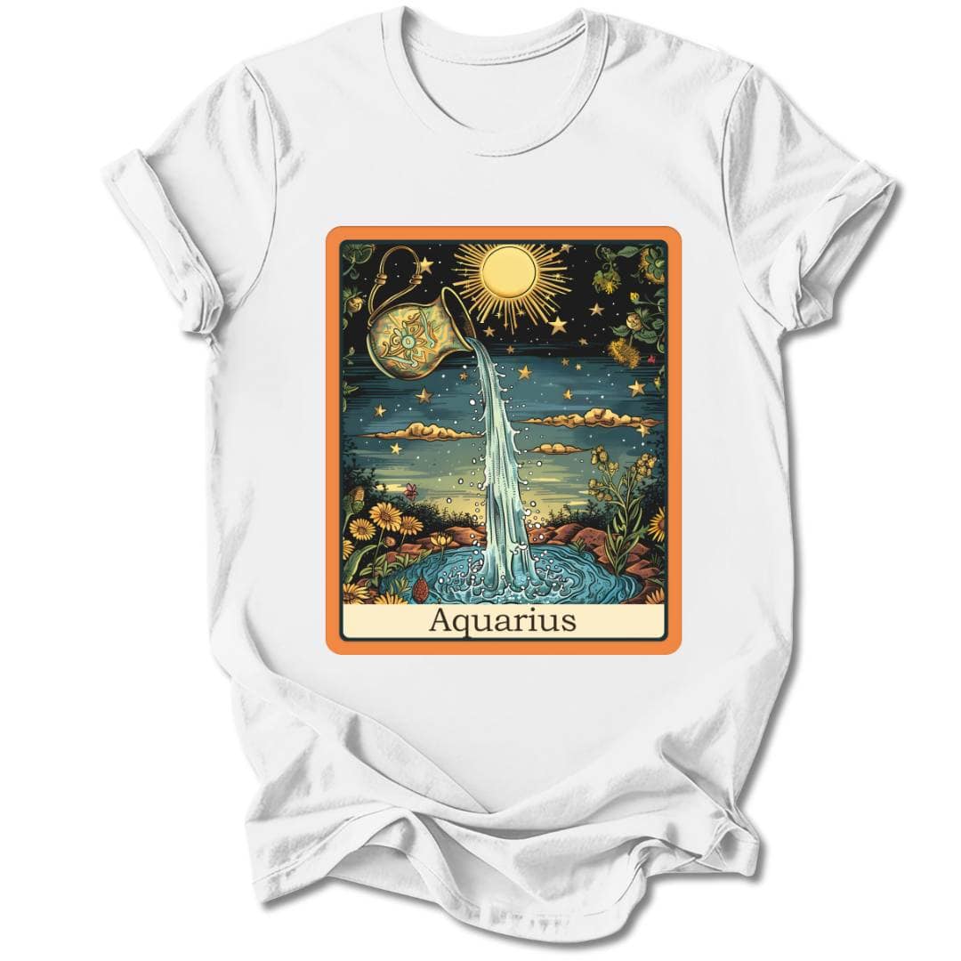 T-Shirt White / S AQUARIUS T-SHIRT