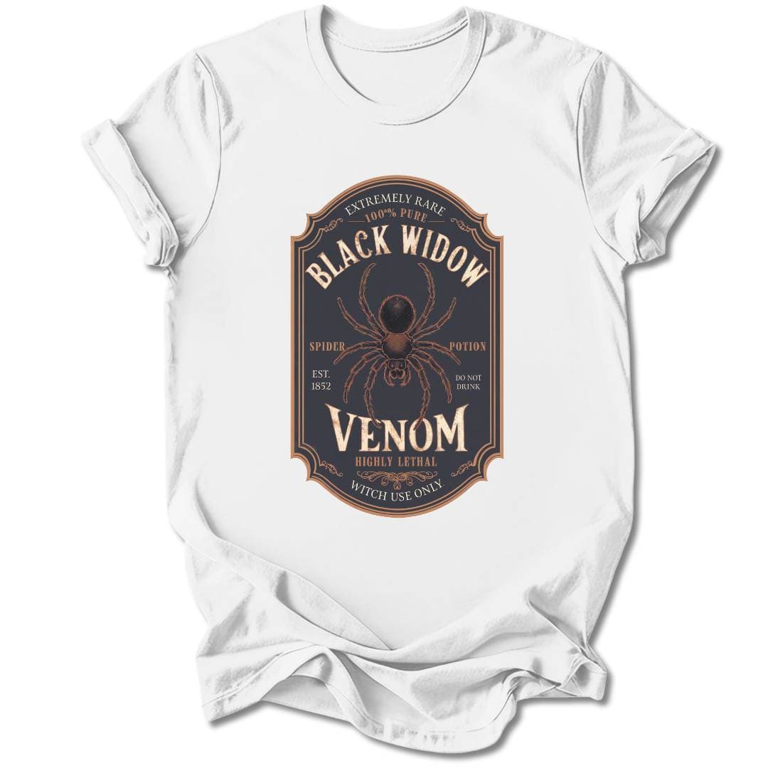 T-Shirt White / S BLACK WIDOW VENOM T-SHIRT