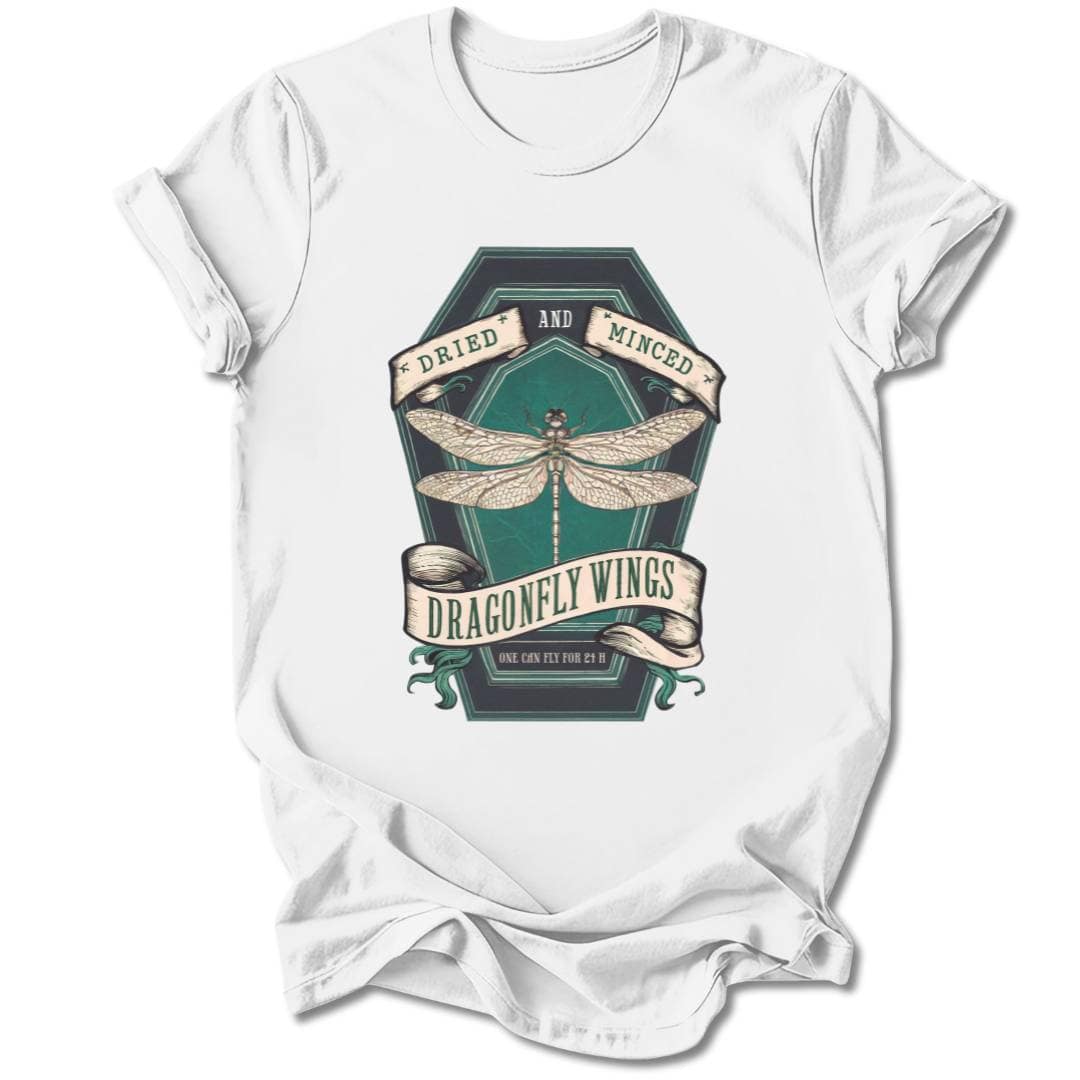 T-Shirt White / S DRAGONFLY WINGS T-SHIRT