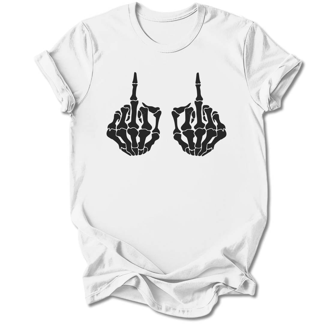 T-Shirt White / S FLIP THE BIRD T-SHIRT