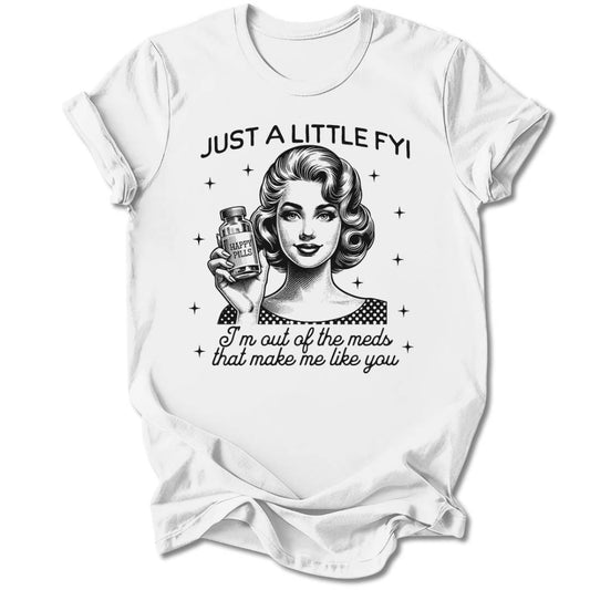 T-Shirt White / S FYI T-SHIRT