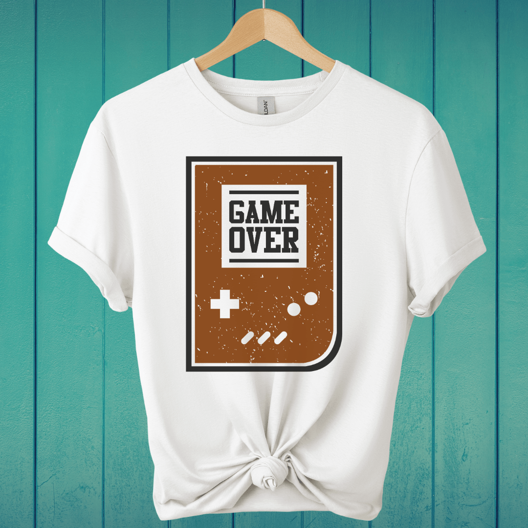 T-Shirt White / S Game Over T-Shirt