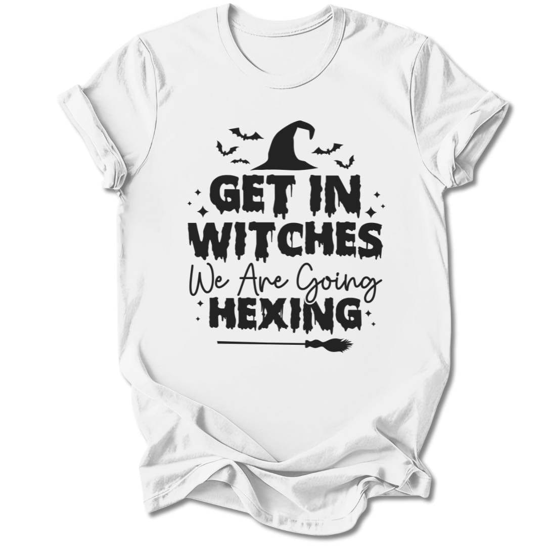 T-Shirt White / S GET IN WITCHES T-SHIRT