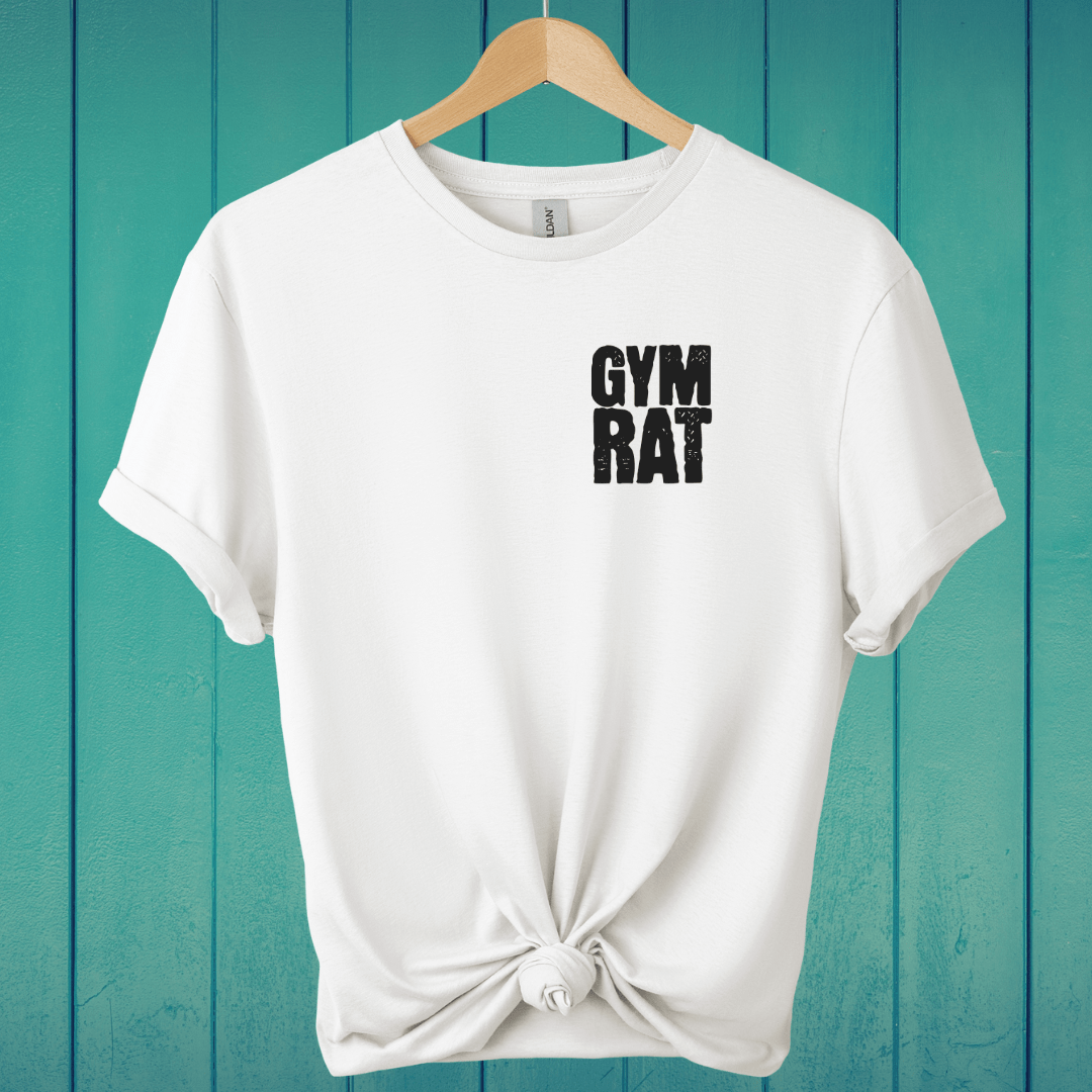 T-Shirt White / S Gym Rat T-Shirt