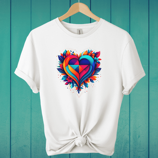 T-Shirt White / S Heart Harmony T-Shirt