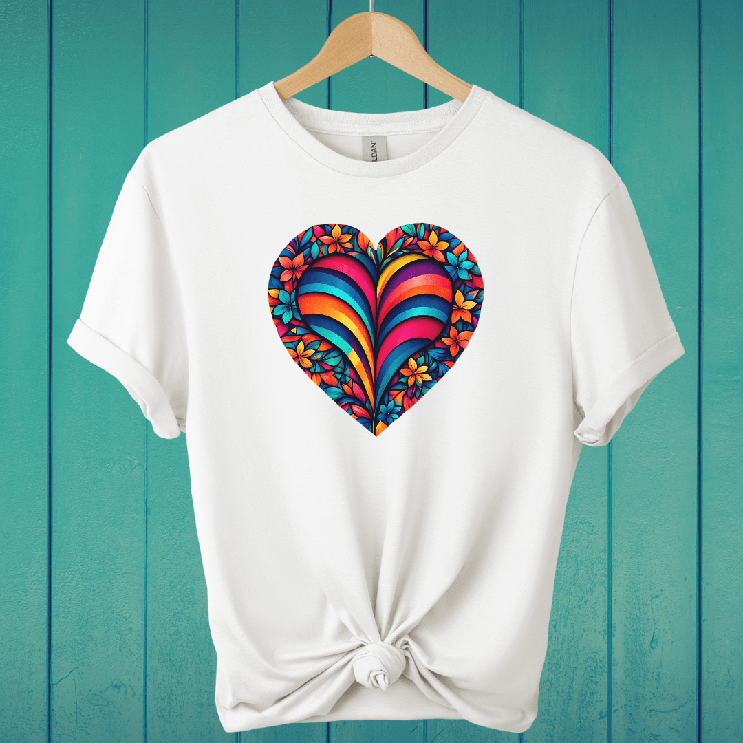 T-Shirt White / S Heart Within a Heart T-Shirt