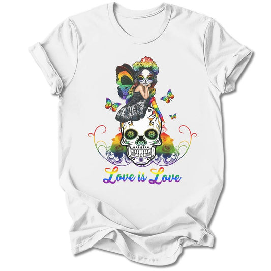 T-Shirt White / S LOVE IS LOVE T-SHIRT