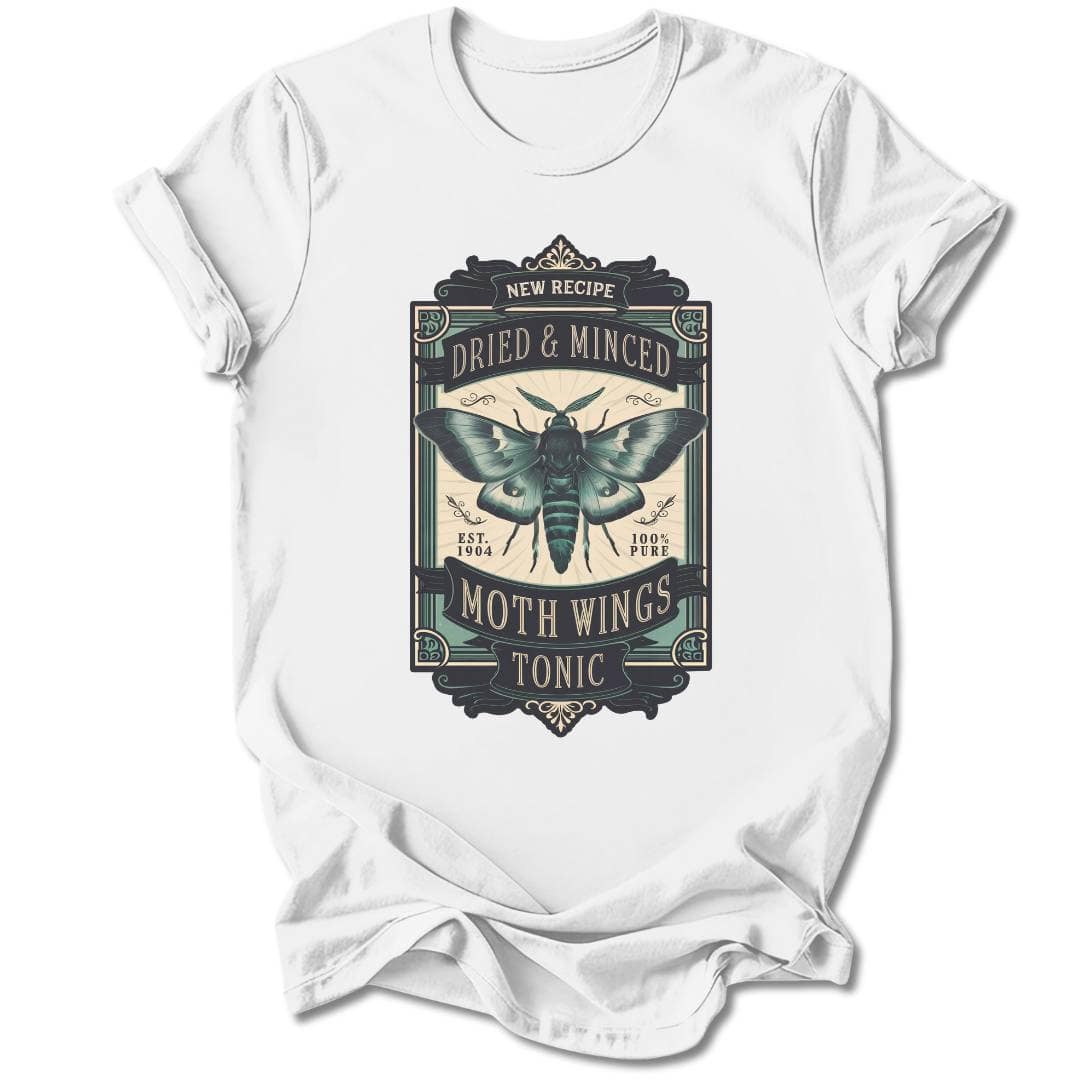 T-Shirt White / S MOTH WINGS T-SHIRT