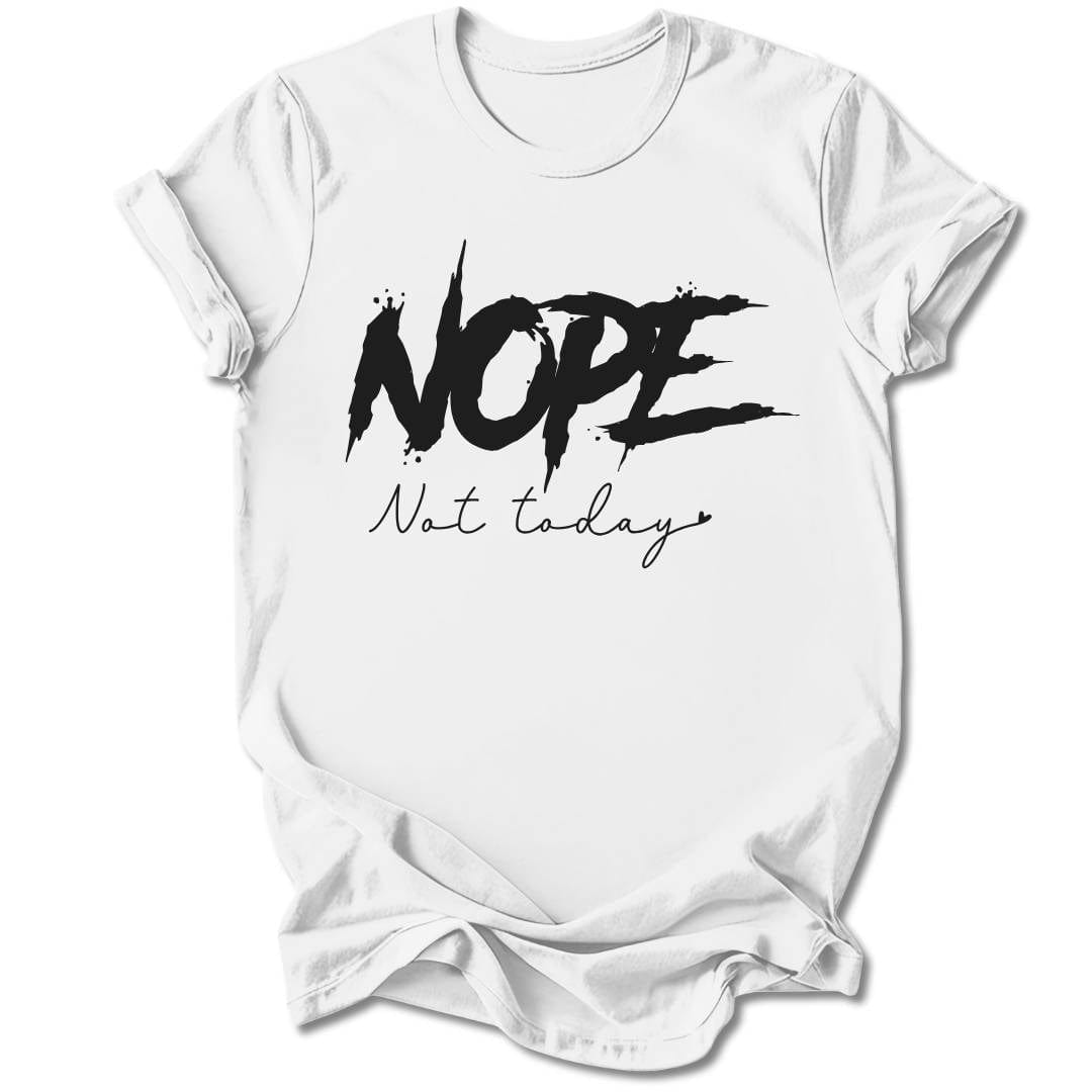 T-Shirt White / S Nope T-Shirt