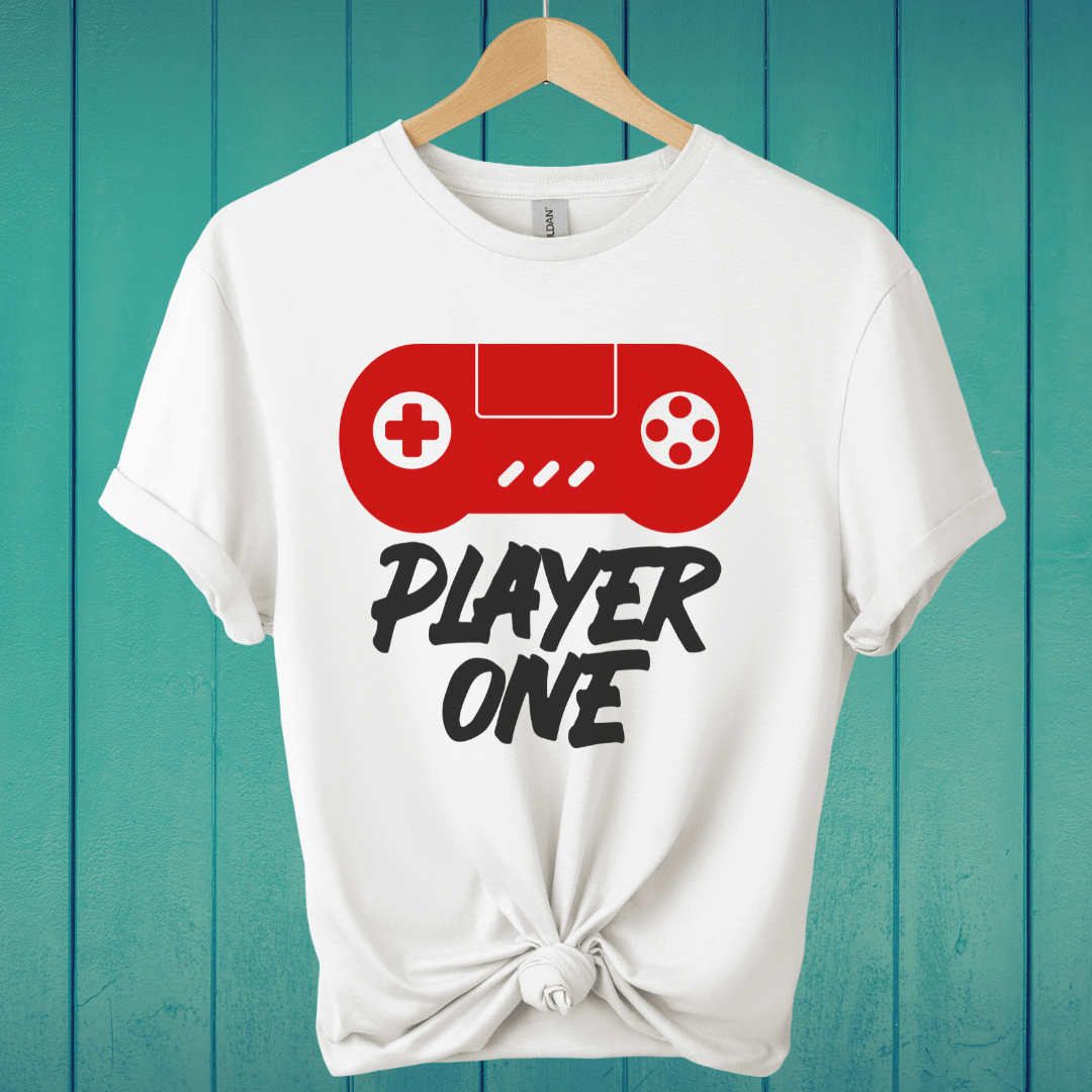 T-Shirt White / S Player One T-Shirt