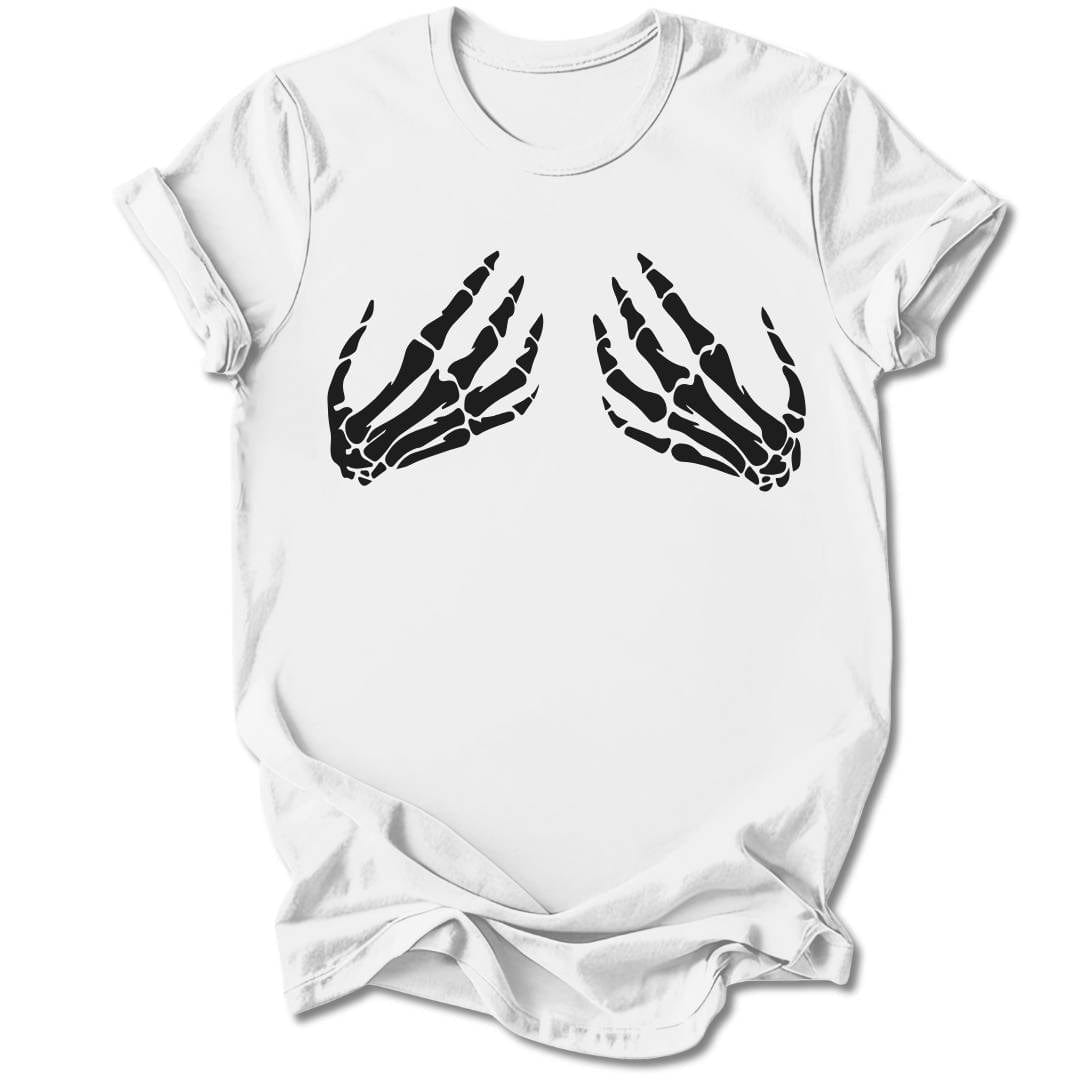 T-Shirt White / S SKELLY BOOBS T-SHIRT