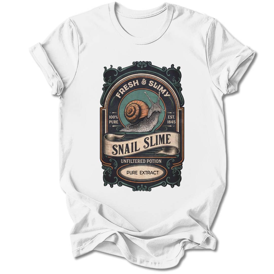 T-Shirt White / S SNAIL SLIME T-SHIRT
