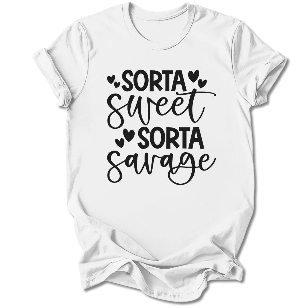 T-Shirt White / S Sorta Sweet, Sorta Savage T-Shirt