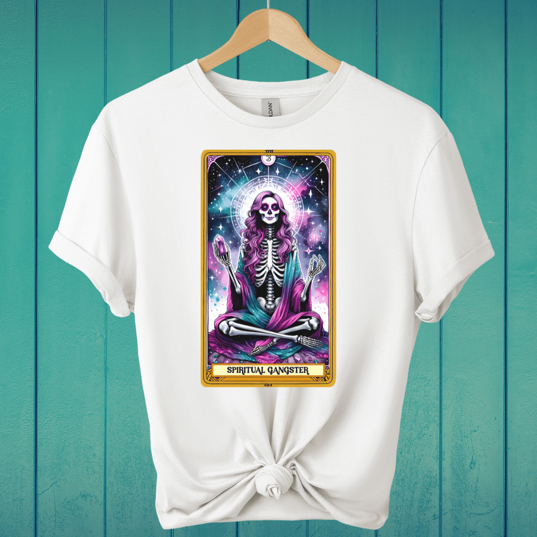 T-Shirt White / S Spiritual Gangster Tarot T-Shirt