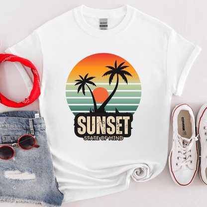 T-Shirt White / S Sunset State of Mind T-Shirt