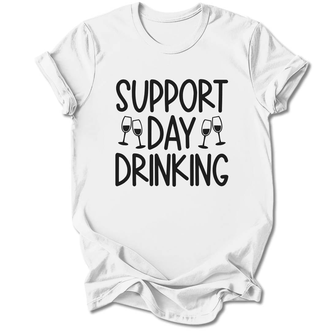 T-Shirt White / S Support Day Drinking T-Shirt
