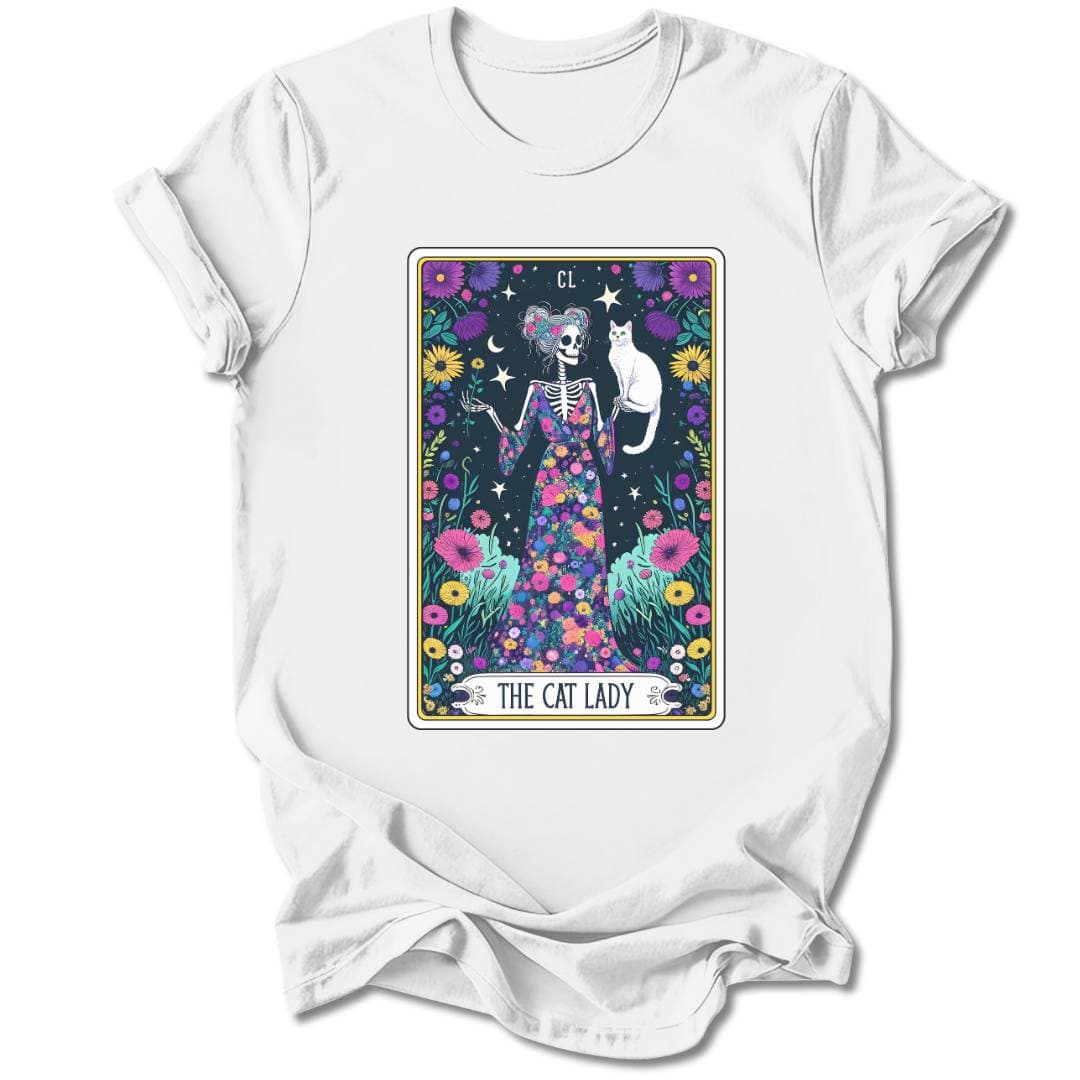 T-Shirt White / S THE CAT LADY T-SHIRT