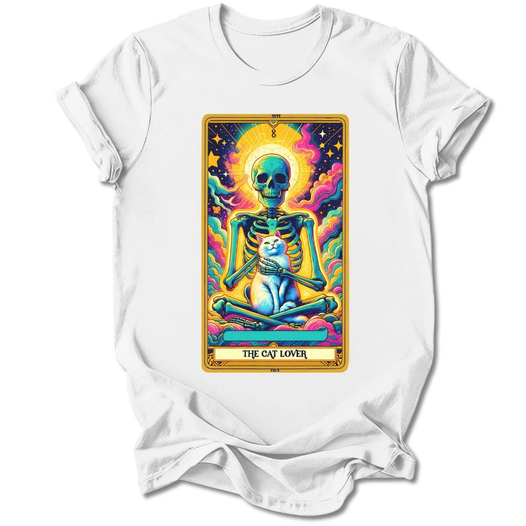 T-Shirt White / S THE CAT LOVER T-SHIRT