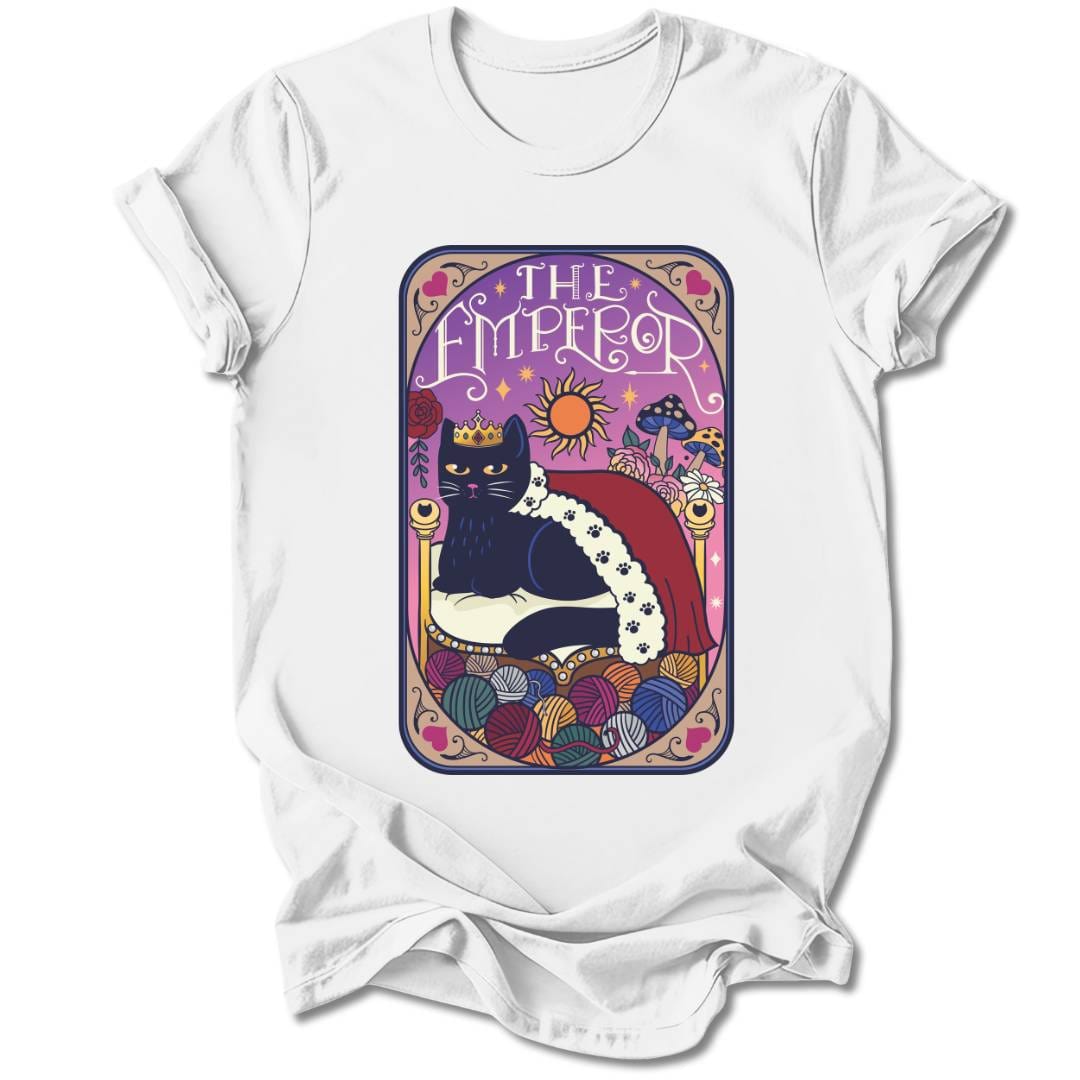 T-Shirt White / S THE EMPEROR CAT T-SHIRT