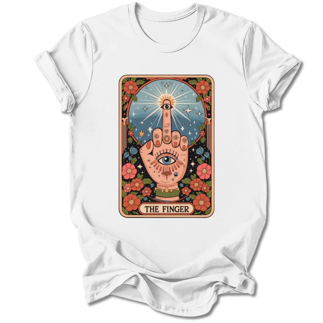 T-Shirt White / S The Finger T-Shirt