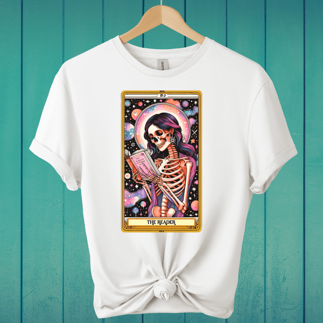 T-Shirt White / S The Reader Tarot T-Shirt