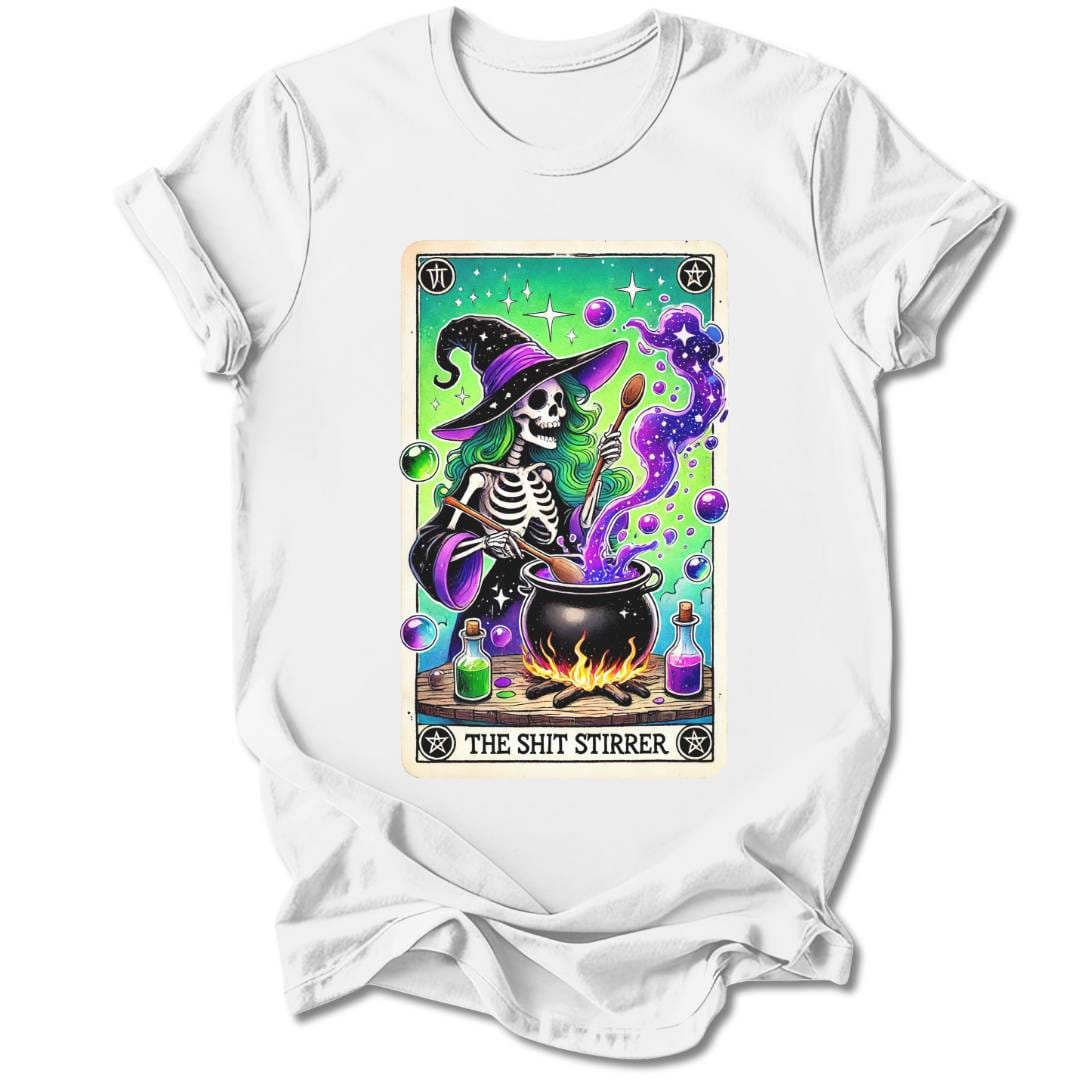T-Shirt White / S THE SH*T STIRRER T-SHIRT