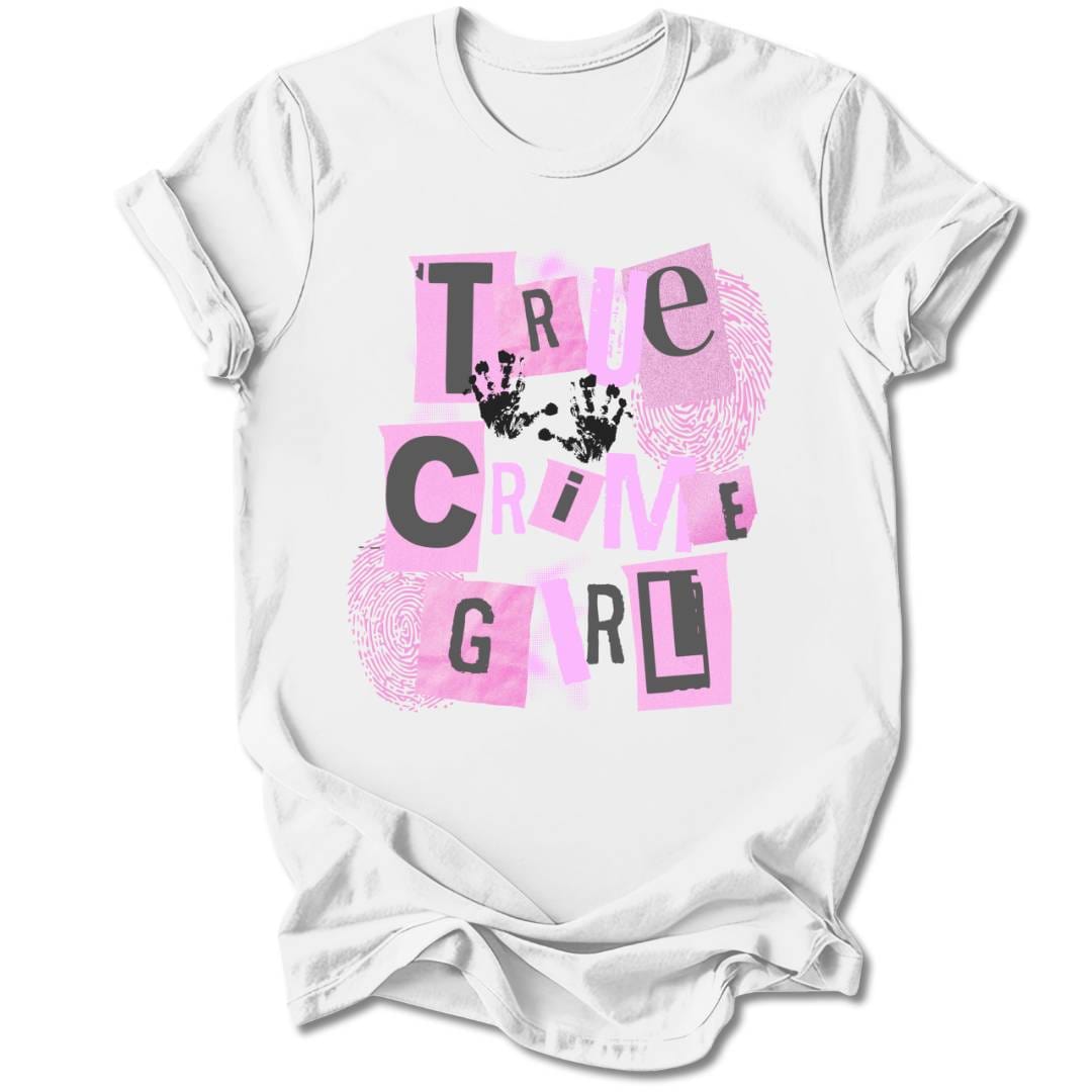 T-Shirt White / S TRUE CRIME GIRL T-SHIRT