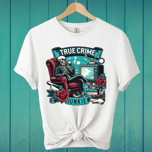 T-Shirt White / S True Crime Junkie T-Shirt