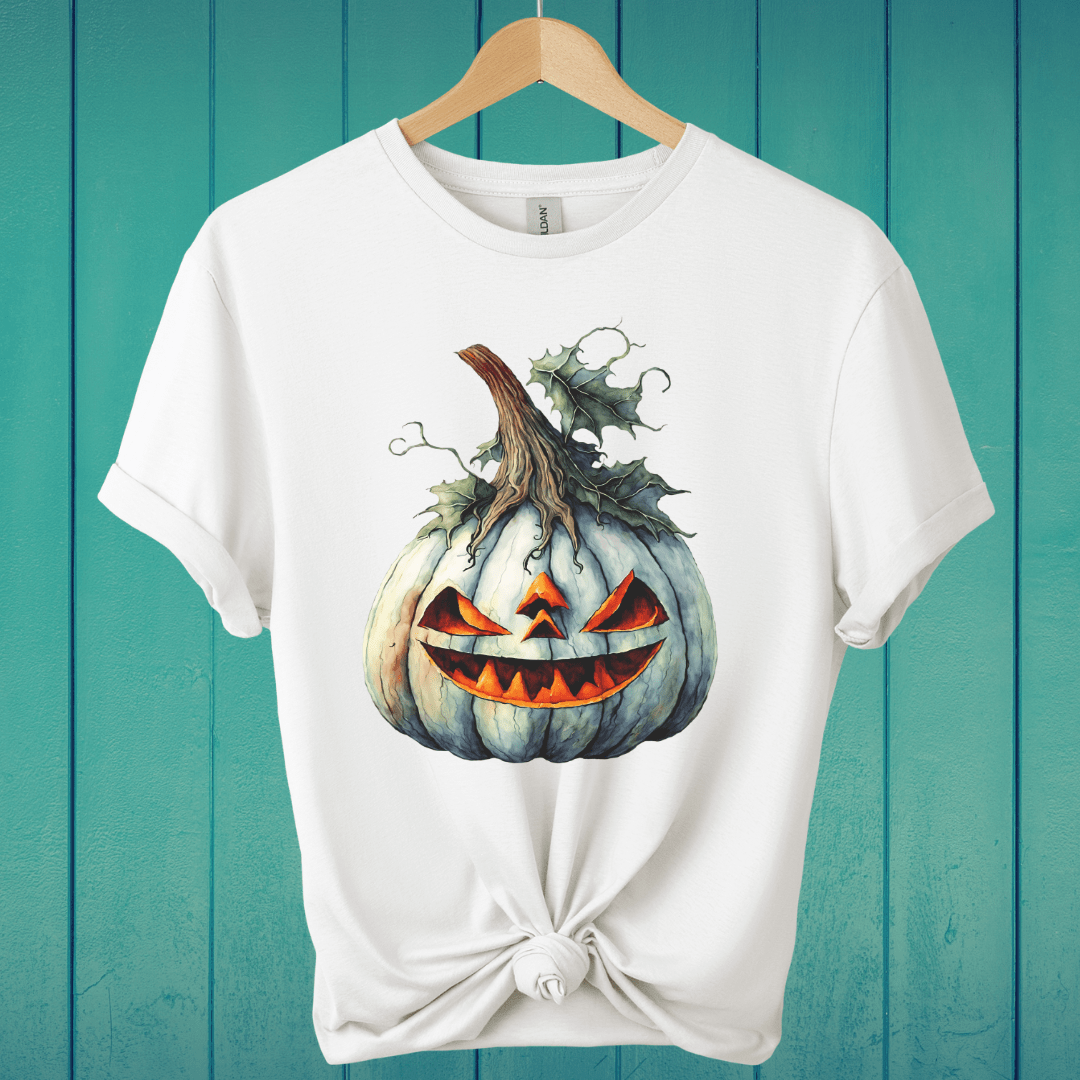 T-Shirt White / S Ugly Pumpkin 'Leatherface' T-Shirt