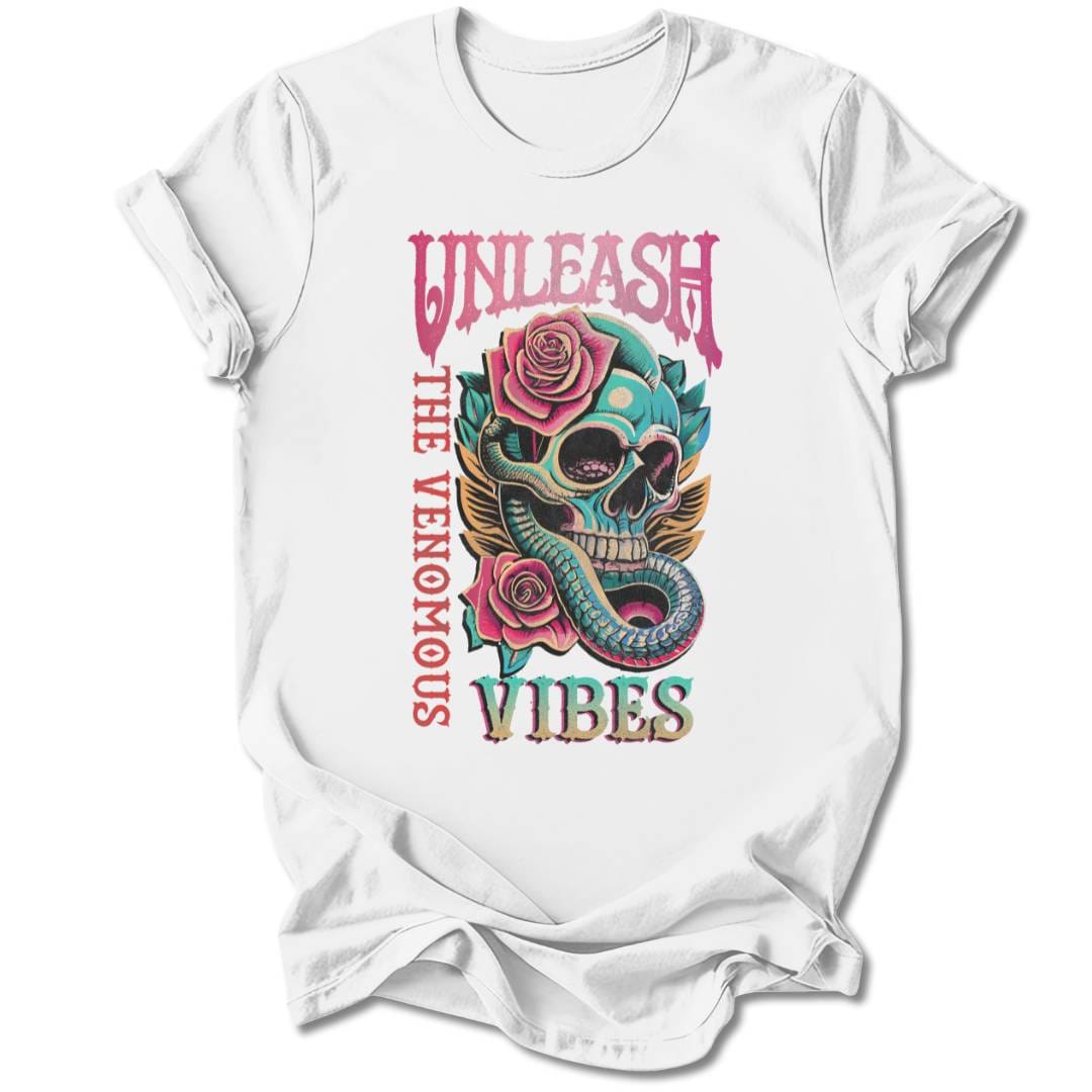 T-Shirt White / S Unleash Your Venomous Vibes T-Shirt